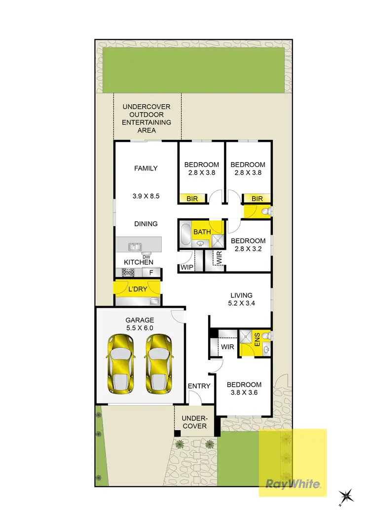 Floorplan of Homely house listing, 14 Fawkner Crescent, Armstrong Creek VIC 3217