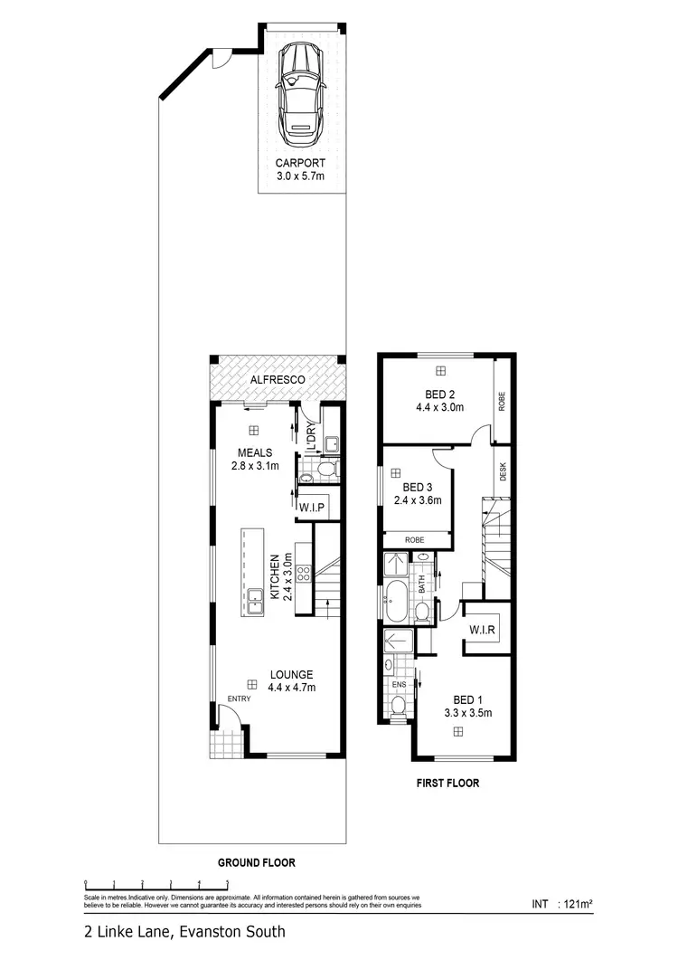 Floorplan of Homely house listing, 2 Linke Lane, Evanston South SA 5116