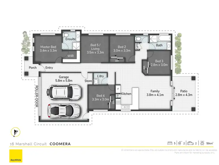 Floorplan of Homely house listing, 16 Marshall Circuit, Coomera QLD 4209