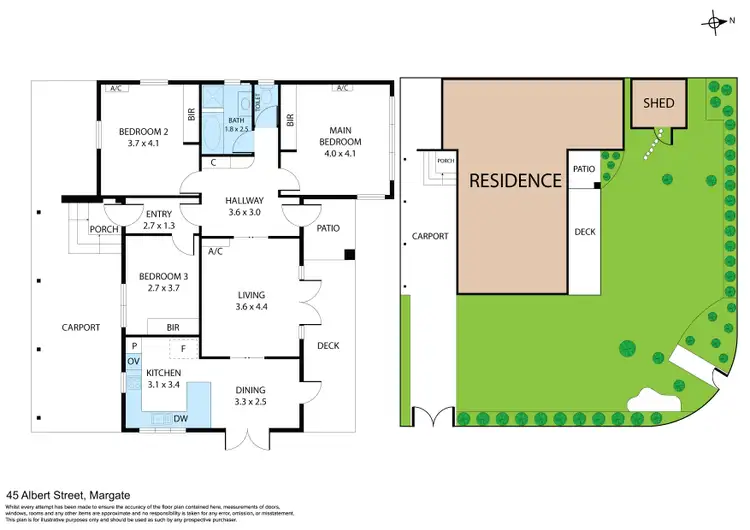 Floorplan of Homely house listing, 45 Albert Street, Margate QLD 4019