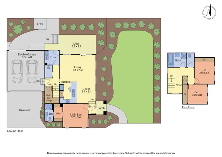 Floorplan of Homely townhouse listing, 6/100 Dorset Road, Croydon VIC 3136