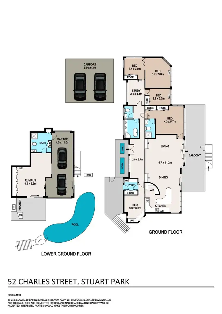 Floorplan of Homely house listing, 52 Charles Street, Stuart Park NT 820