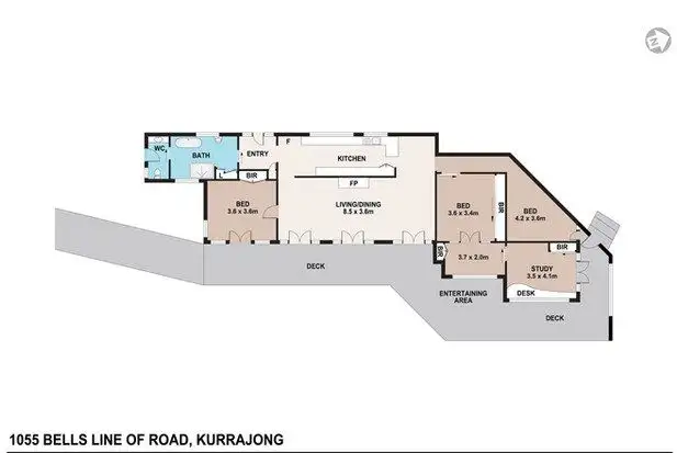 Floorplan of Homely house listing, 1055 Bells Line of Road, Kurrajong Heights NSW 2758