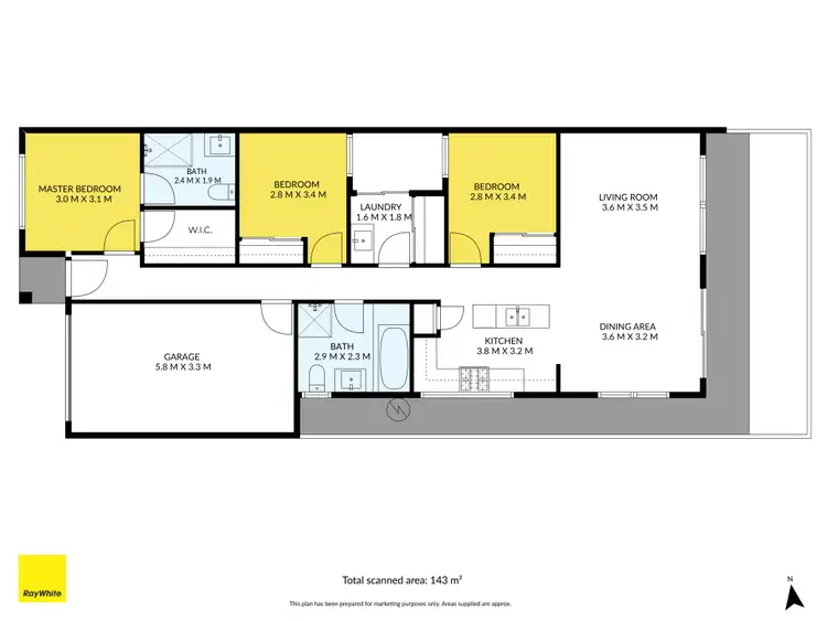 Floorplan of Homely house listing, 5 Homage Avenue, Fraser Rise VIC 3336