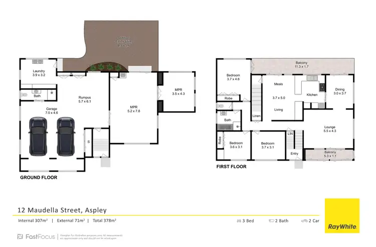 Floorplan of Homely house listing, 12 Maudella Street, Aspley QLD 4034