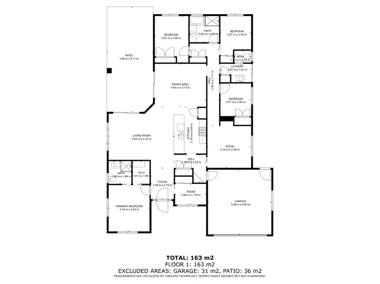 Floorplan of Homely house listing, 6 James Ryan, Goondiwindi QLD 4390