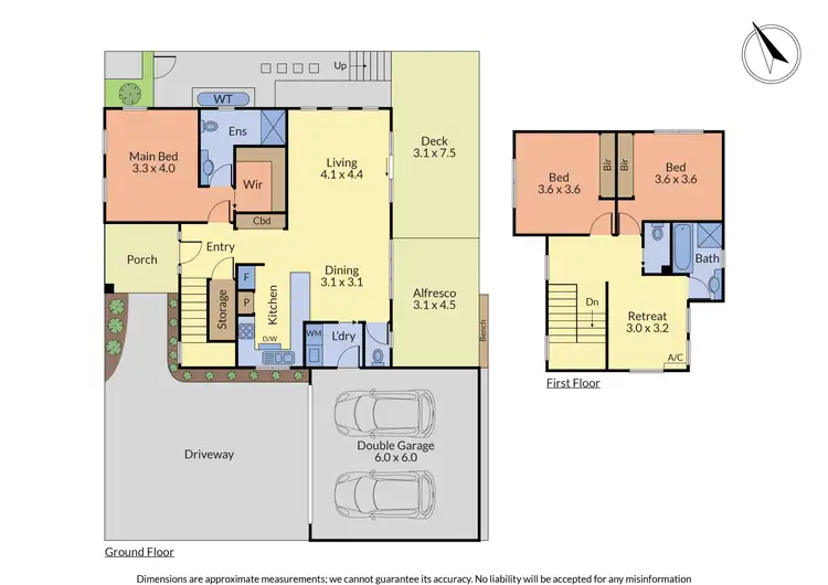 Floorplan of Homely townhouse listing, 2/10 Brown Street, Lilydale VIC 3140