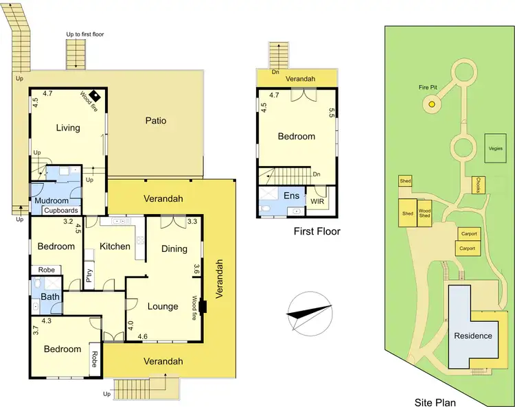 Floorplan of Homely house listing, 24 Old Warburton Road, Warburton VIC 3799