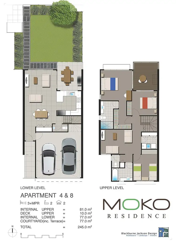 Floorplan of Homely townhouse listing, 8/3 Feather Court, Birtinya QLD 4575