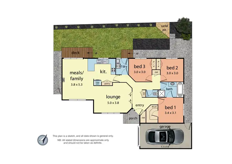 Floorplan of Homely house listing, 173a Maroondah Highway, Croydon VIC 3136