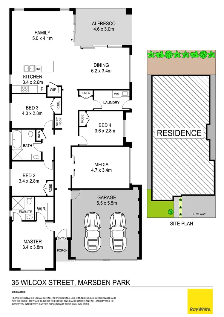 Floorplan of Homely house listing, 35 Wilcox Street, Marsden Park NSW 2765