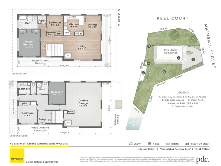 Floorplan of Homely house listing, 42 Mainsail Street, Currumbin Waters QLD 4223