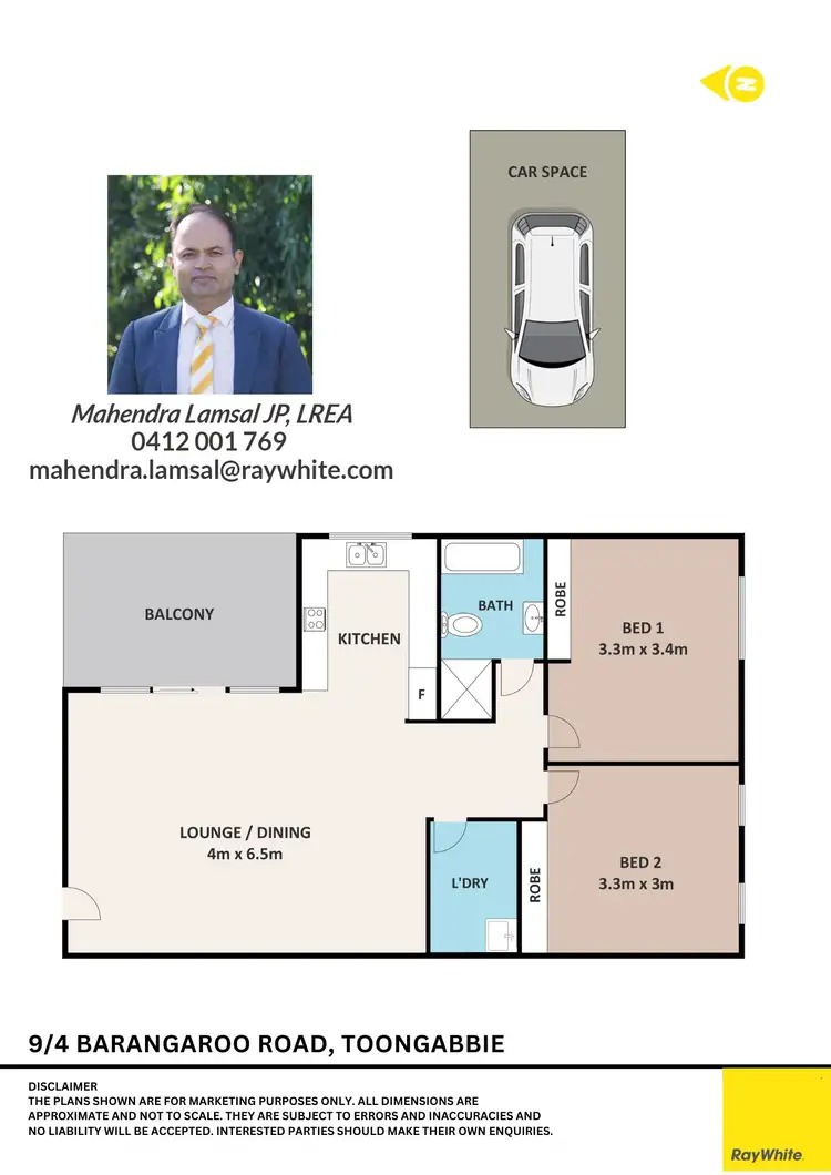 Floorplan of Homely apartment listing, 9/4 Barangaroo Road, Toongabbie NSW 2146