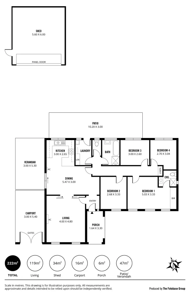 Floorplan of Homely house listing, 123 Black Road, Flagstaff Hill SA 5159