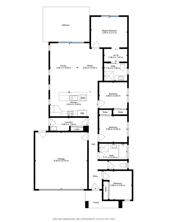 Floorplan of Homely house listing, 15 Copper Way, Tarneit VIC 3029