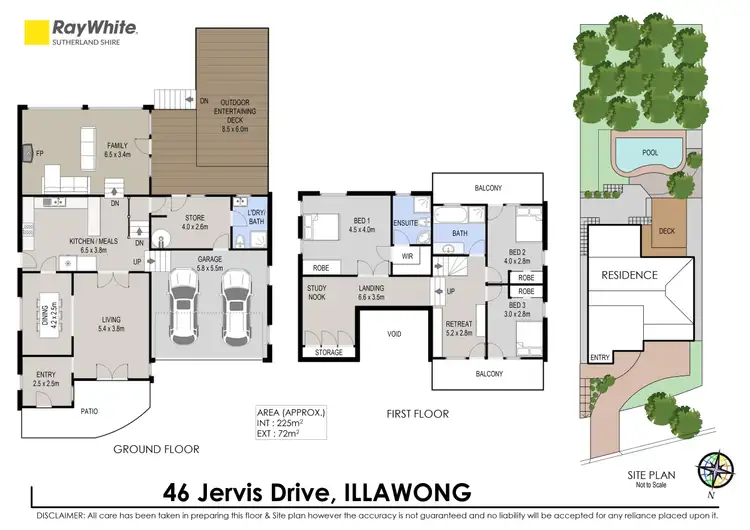 Floorplan of Homely house listing, 46 Jervis Drive, Illawong NSW 2234