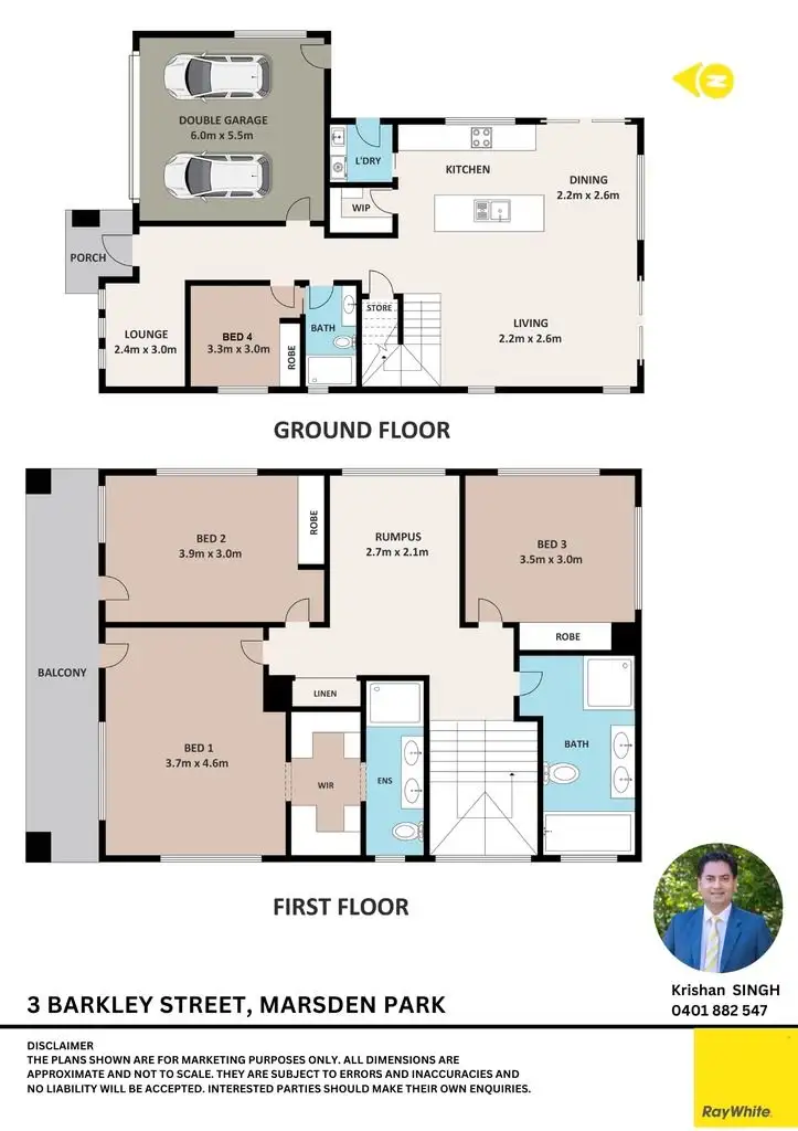 Floorplan of Homely house listing, 3 BARKLEY Street, Marsden Park NSW 2765