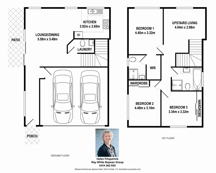 Floorplan of Homely townhouse listing, 3/32 Robert Street, Penrith NSW 2750