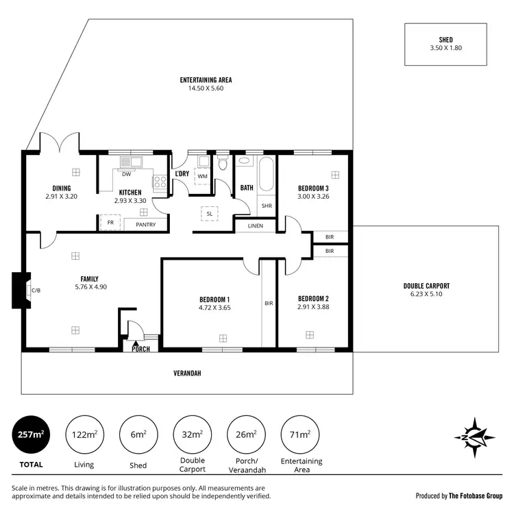 Floorplan of Homely house listing, 34 Oakdene Crescent, Coromandel Valley SA 5051