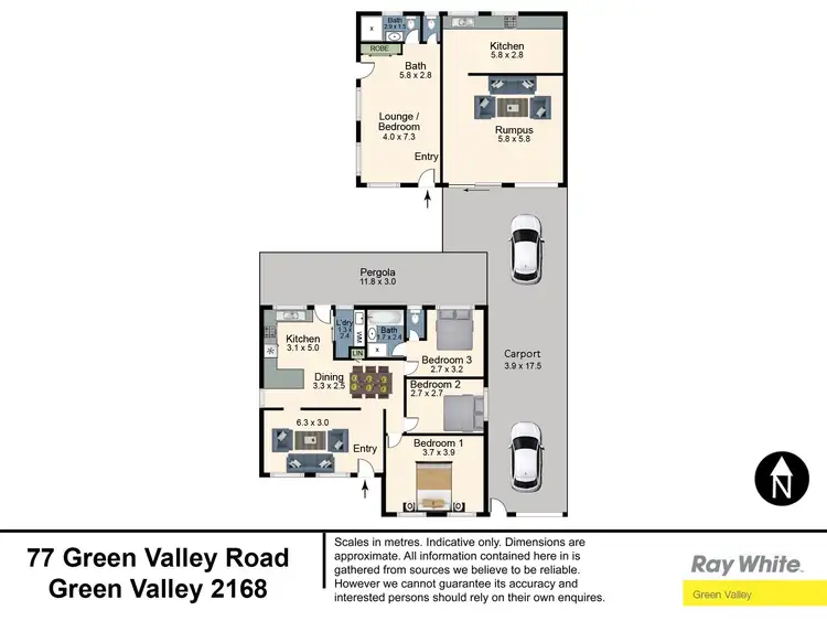 Floorplan of Homely house listing, 77 Green Valley Road, Green Valley NSW 2168