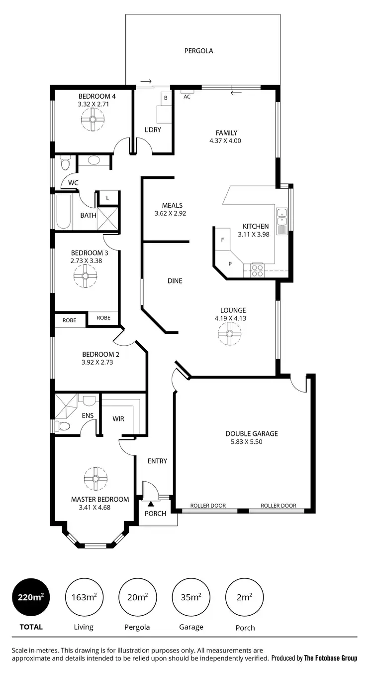 Floorplan of Homely house listing, 24 Vitorio Road, Munno Para West SA 5115