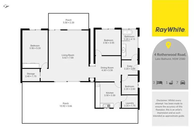 Floorplan of Homely rural property listing, 4 Rotherwood Road, Lake Bathurst NSW 2580