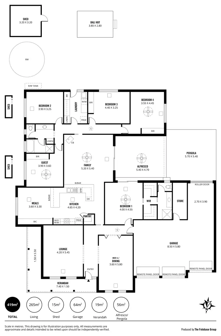 Floorplan of Homely house listing, 3 Clover Way, Nairne SA 5252
