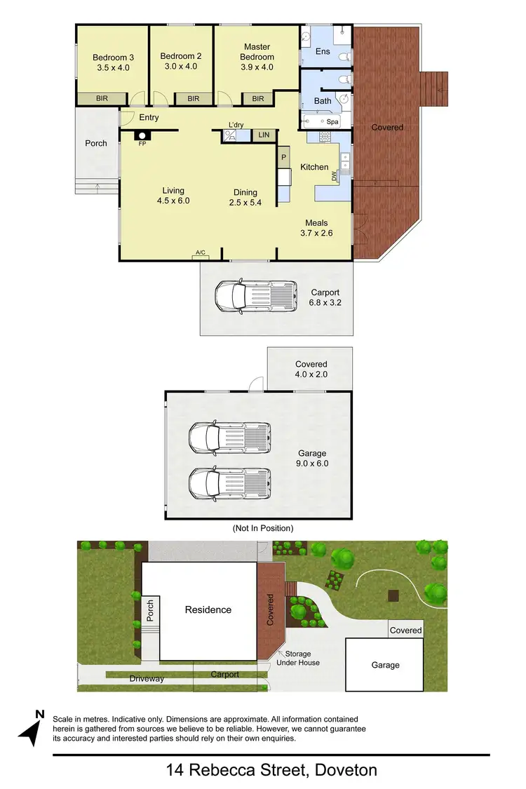 Floorplan of Homely house listing, 14 Rebecca Street, Doveton VIC 3177