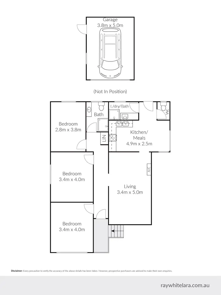 Floorplan of Homely house listing, 79 Plantation Road, Corio VIC 3214