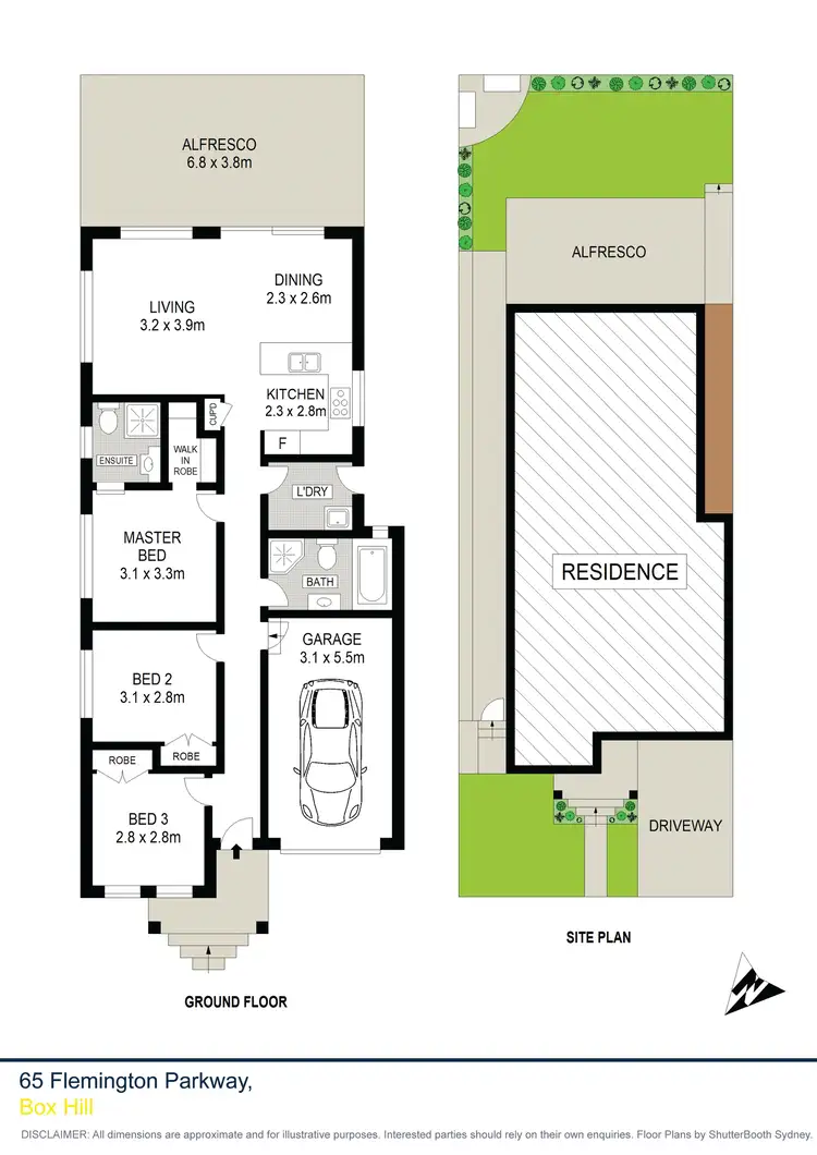 Floorplan of Homely house listing, 65 Flemington Parkway, Box Hill NSW 2765