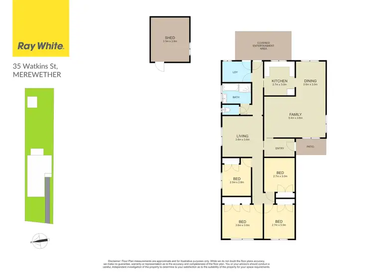 Floorplan of Homely house listing, 35 Watkins Street, Merewether NSW 2291