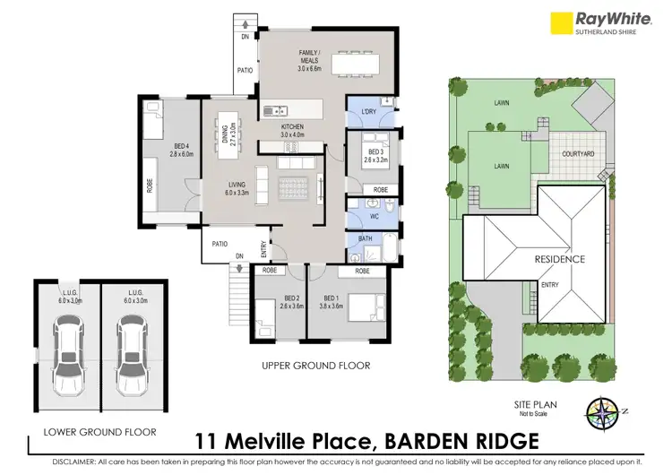 Floorplan of Homely house listing, 11 Melville Place, Barden Ridge NSW 2234