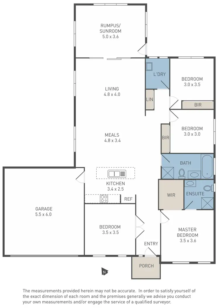 Floorplan of Homely house listing, 10 Landmark Crescent, Manor Lakes VIC 3024