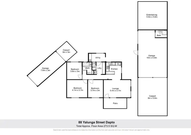 Floorplan of Homely house listing, 88 Yalunga Street, Dapto NSW 2530