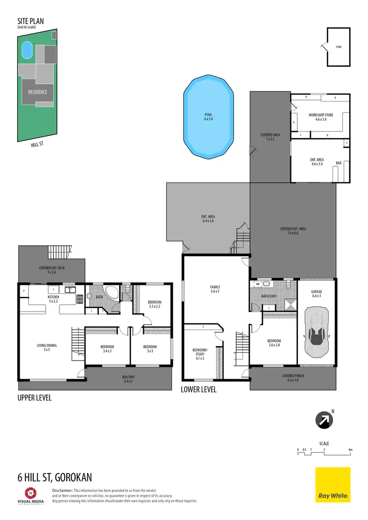 Floorplan of Homely house listing, 6 Hill Street, Gorokan NSW 2263