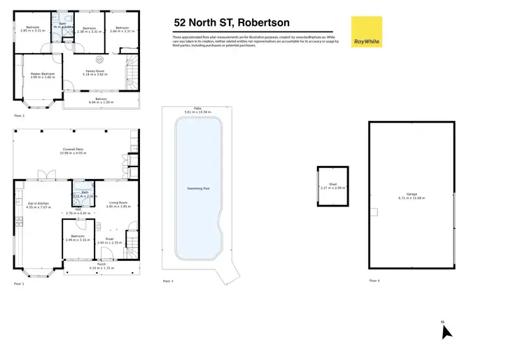 Floorplan of Homely house listing, 52 North Street, Robertson NSW 2577