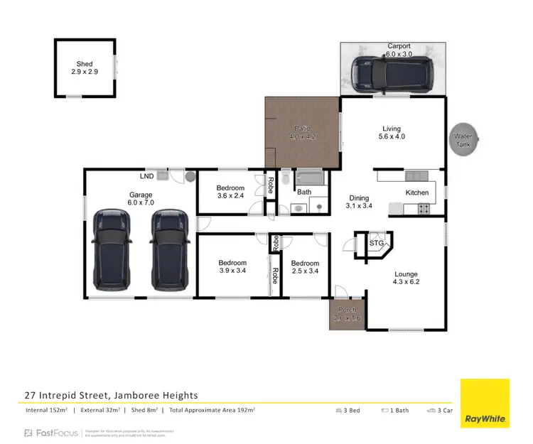 Floorplan of Homely house listing, 27 Intrepid Street, Jamboree Heights QLD 4074