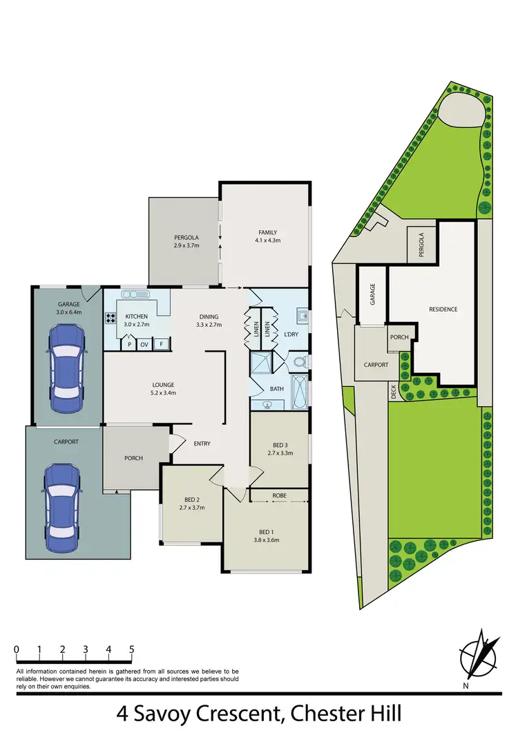 Floorplan of Homely house listing, 4 Savoy Crescent, Chester Hill NSW 2162