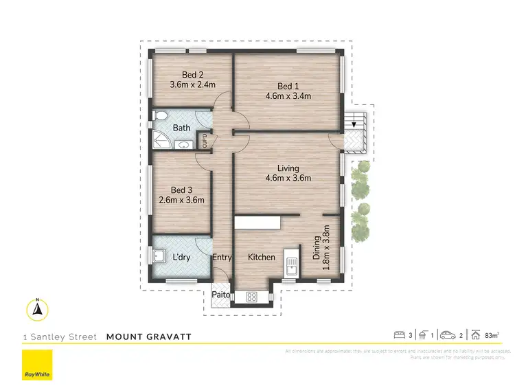 Floorplan of Homely house listing, 1 Santley Street, Upper Mount Gravatt QLD 4122