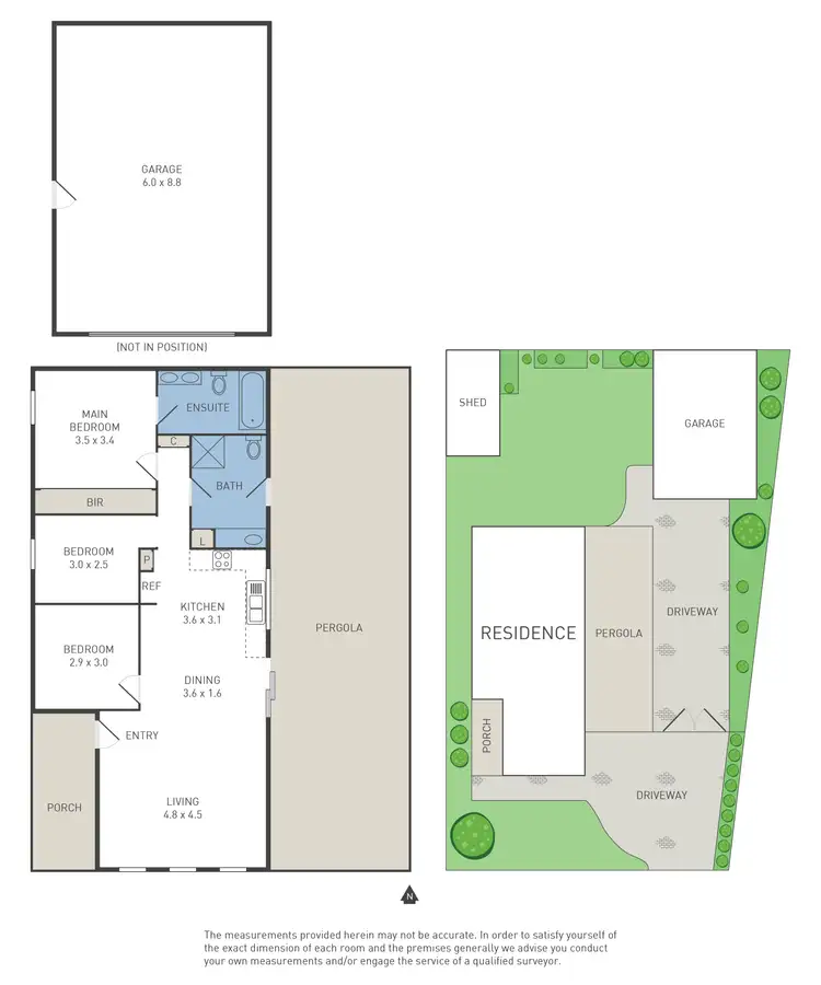 Floorplan of Homely house listing, 3 Sawley Grove, Wyndham Vale VIC 3024