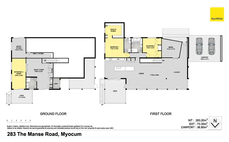 Floorplan of Homely house listing, 283 The Manse Road, Myocum NSW 2481