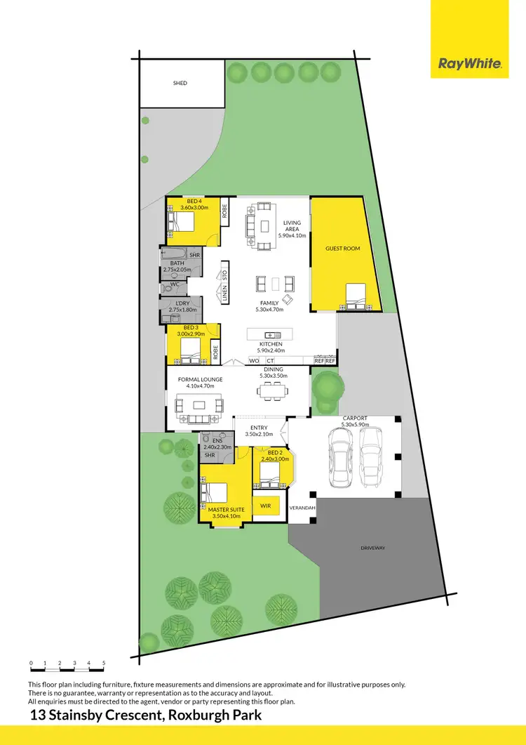 Floorplan of Homely house listing, 13 Stainsby Crescent, Roxburgh Park VIC 3064