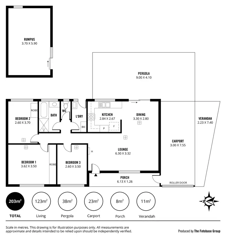 Floorplan of Homely house listing, 21 Brandt Street, Flagstaff Hill SA 5159