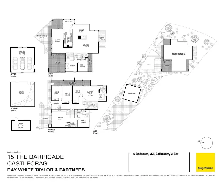 Floorplan of Homely house listing, 15 The Barricade, Castlecrag NSW 2068