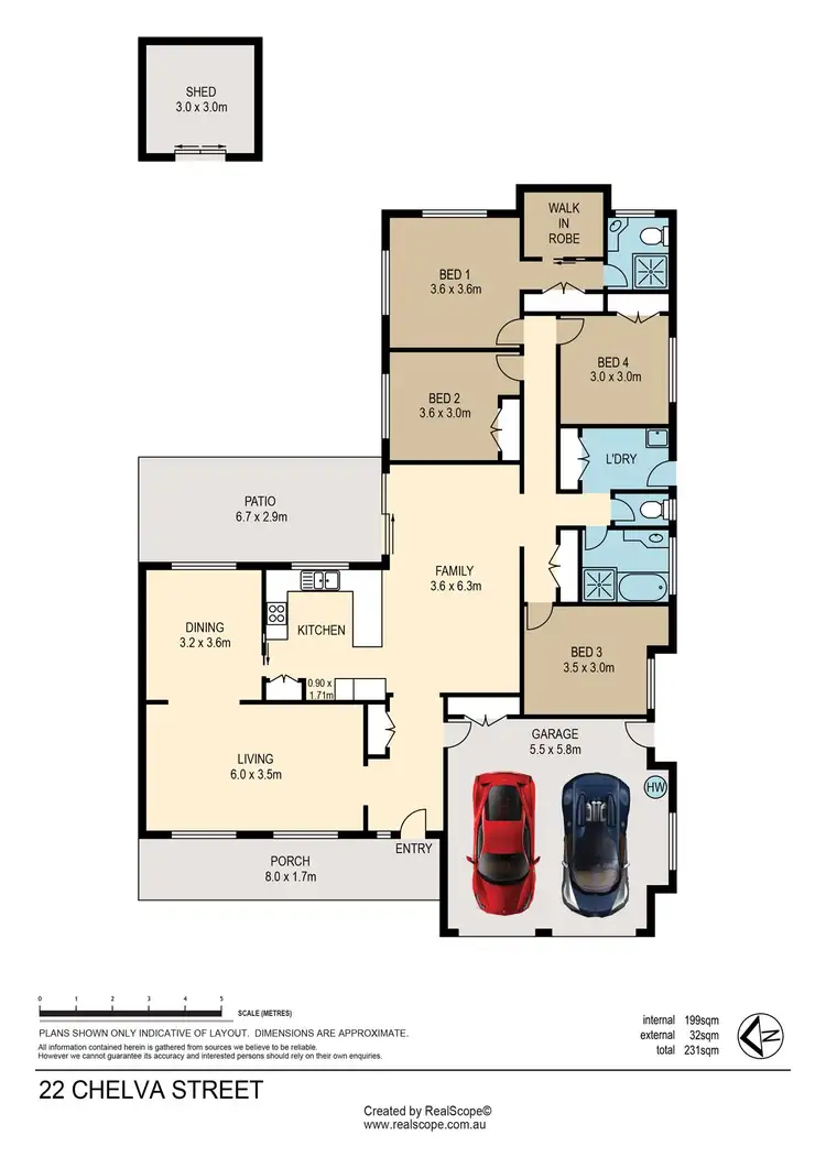 Floorplan of Homely house listing, 22 Chelva Street, Wishart QLD 4122