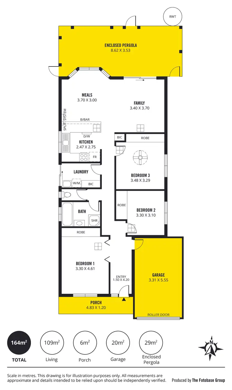 Floorplan of Homely house listing, 7 Manning Crescent, Pooraka SA 5095