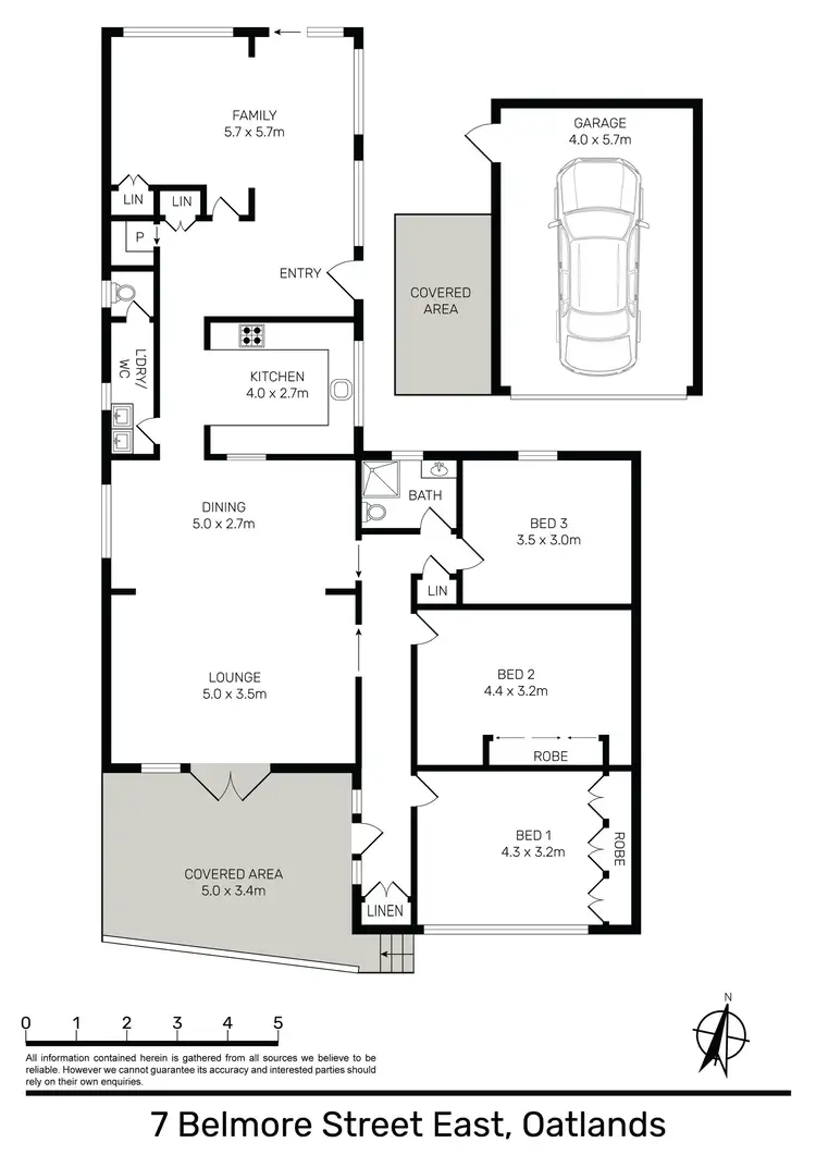 Floorplan of Homely house listing, 7 Belmore Street East, Oatlands NSW 2117