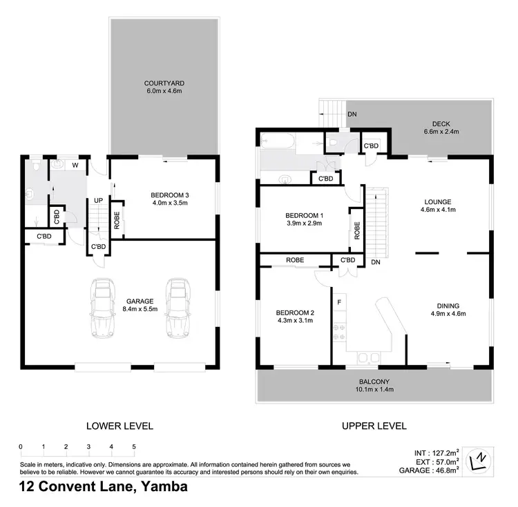 Floorplan of Homely house listing, 12 Convent Lane, Yamba NSW 2464