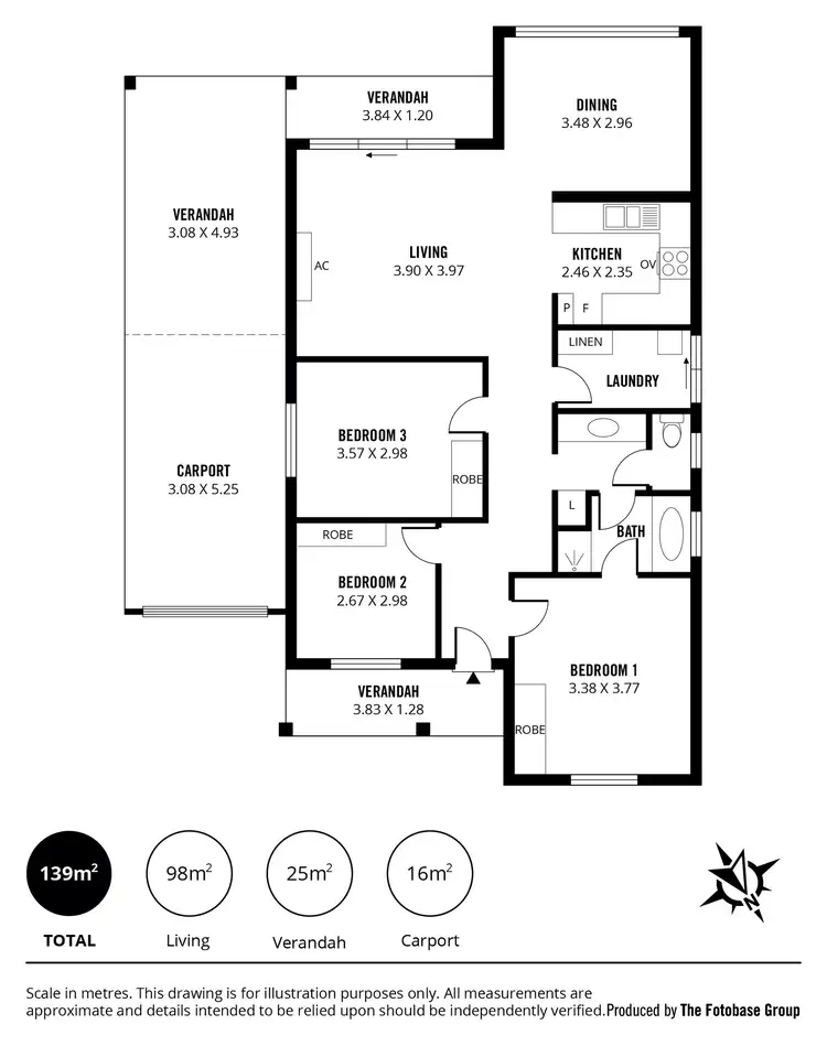 Floorplan of Homely house listing, 4 Federation Way, Nairne SA 5252