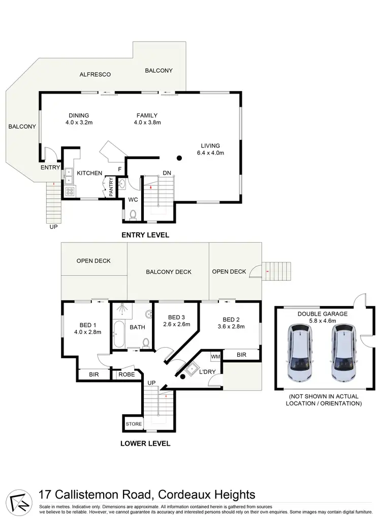 Floorplan of Homely house listing, 17 Callistemon Road, Cordeaux Heights NSW 2526